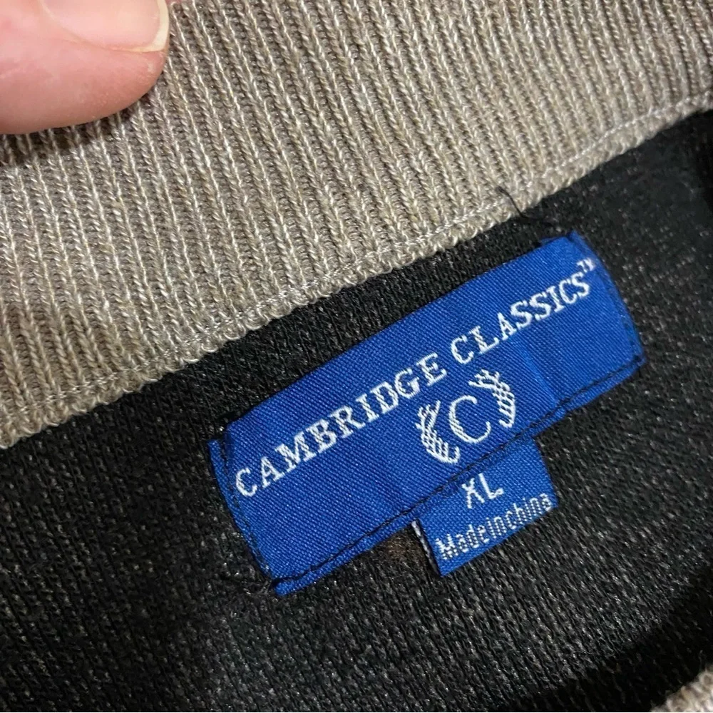 Cambridge Classics Vintage Prep Campus Crewneck Sweater